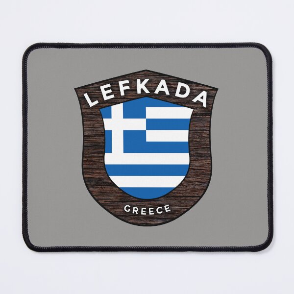 Item preview, Lefkada Greece Emblem Flag designed and sold by World Designs.