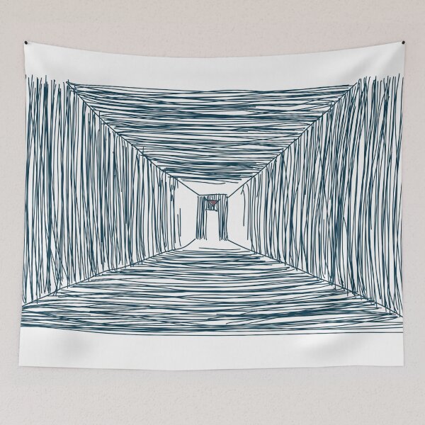 Item preview, Irving Elevator Hallway Sketch (Severance) designed and sold by splode.