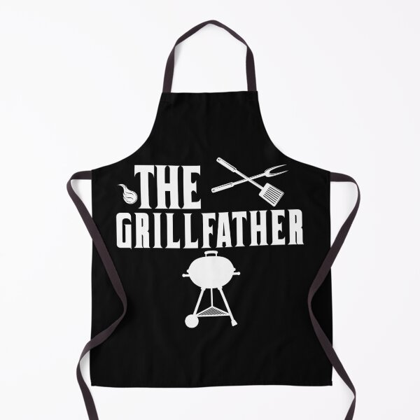 Item preview, The Grillfather Funny BBQ Gift for Pitmasters, Dads & Grill Masters Vintage BBQ Lover Design for Father's Day & Meat Smokers designed and sold by limanol.