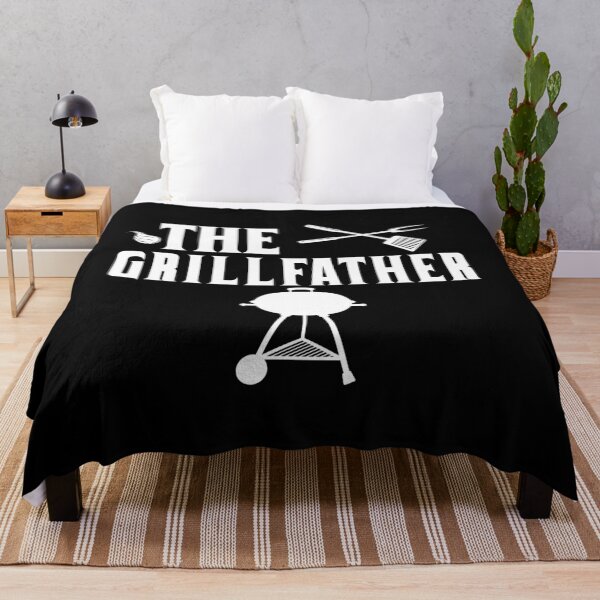 Item preview, The Grillfather Funny BBQ Gift for Pitmasters, Dads & Grill Masters Vintage BBQ Lover Design for Father's Day & Meat Smokers designed and sold by limanol.