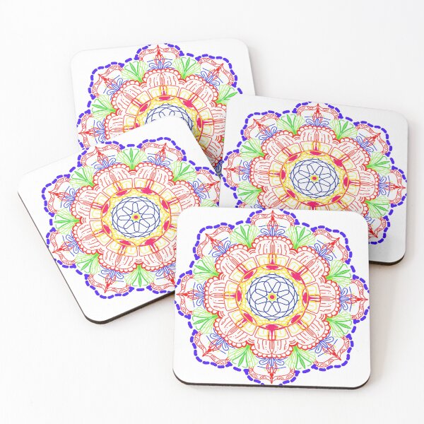 Item preview, Neon Mandala Glow designed and sold by Kin art.