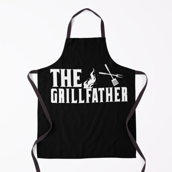 Item preview, The Grillfather Funny BBQ Gift for Pitmasters, Dads & Grill Masters Vintage BBQ Lover Design for Father's Day & Meat Smokers designed and sold by limanol.