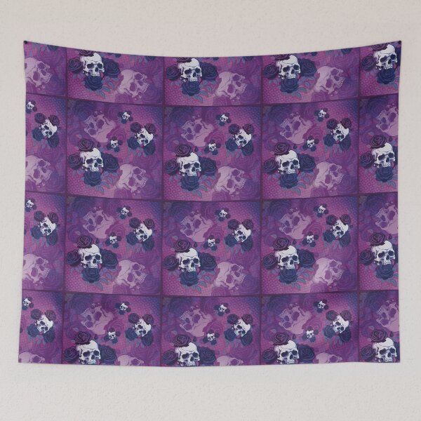 Item preview, Skull and Roses designed and sold by Mx’d Media Art and Design by Henri Hulo.