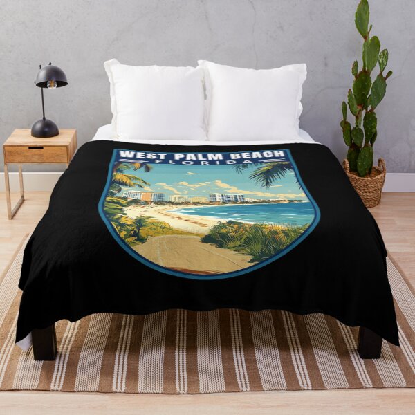 Item preview, West Palm Beach in Florida, USA Travel Badge designed and sold by MaateoDesign.