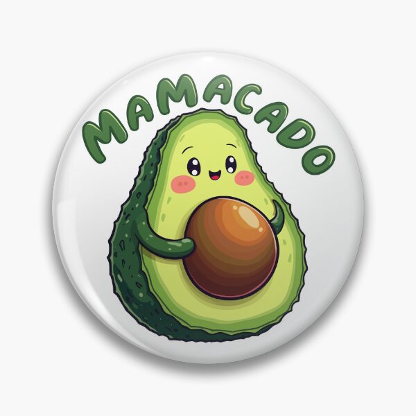 Item preview, Cute Mamacado Avocado Mom Pun designed and sold by Quirky Shirts.