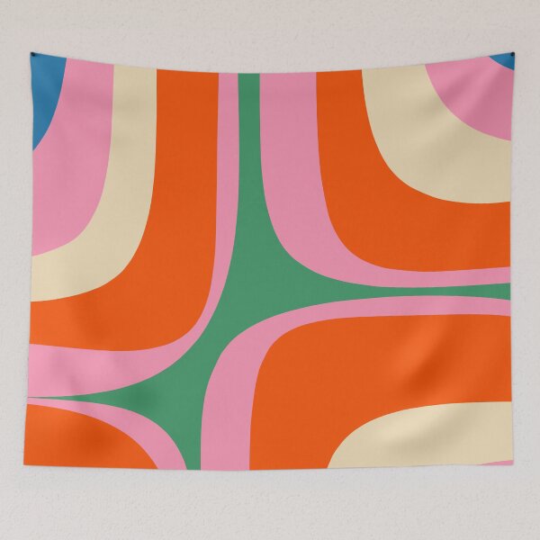 Item preview, Retro Groove Colorful Vibrant Abstract Pattern designed and sold by kierkegaard.