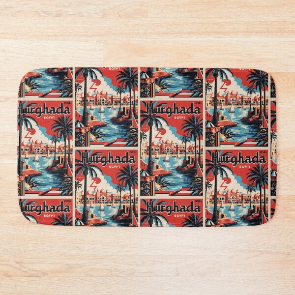 Item preview, Hurghada Egypt Vintage Travel Tourism designed and sold by TravelersGems.