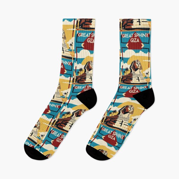 Item preview, Great Sphinx Giza Egypt Vintage Travel Tourism designed and sold by TravelersGems.