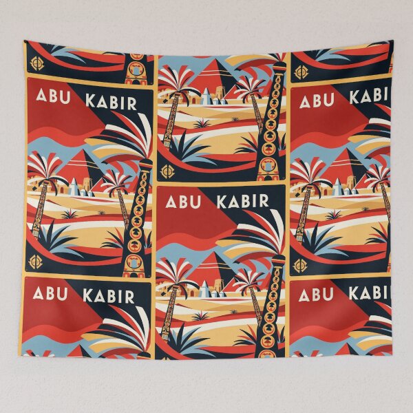 Item preview, Abu Kabir Egypt Vintage Travel Tourism designed and sold by TravelersGems.