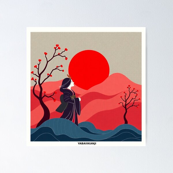 Item preview, Japanese ukiyo Design. designed and sold by yabai-iikanji.