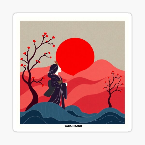 Item preview, Japanese ukiyo Design. designed and sold by yabai-iikanji.