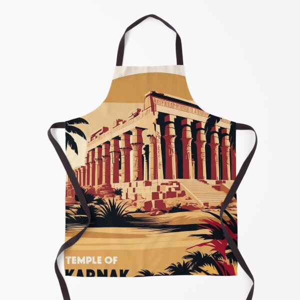 Item preview, Temple of Karnak Egypt Vintage Travel Tourism designed and sold by TravelersGems.