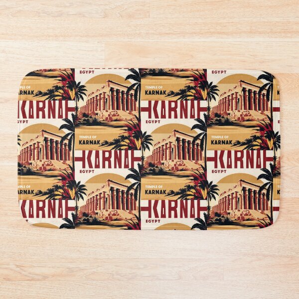 Item preview, Temple of Karnak Egypt Vintage Travel Tourism designed and sold by TravelersGems.