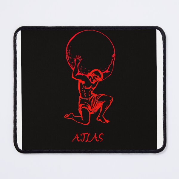 Item preview, Atlas holding up the Earth designed and sold by goodluckduck.