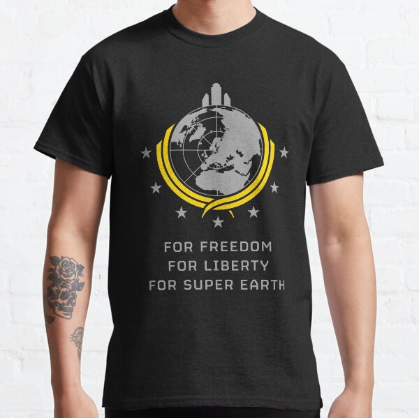 Item preview, Super Earth - Helldivers designed and sold by Edgeofnowhere.