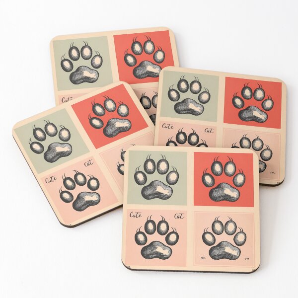 Item preview, Cute Cat Paws, Cat Print, Cat Lover Gifts  designed and sold by Cuteanimalgifts.