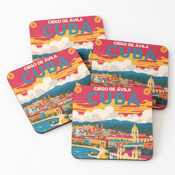 Item preview, Ciego de Avila Cuba Vintage Travel Tourism designed and sold by TravelersGems.