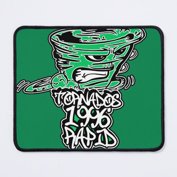Item preview, Tornados Rapid Green and White designed and sold by canvasriddle.