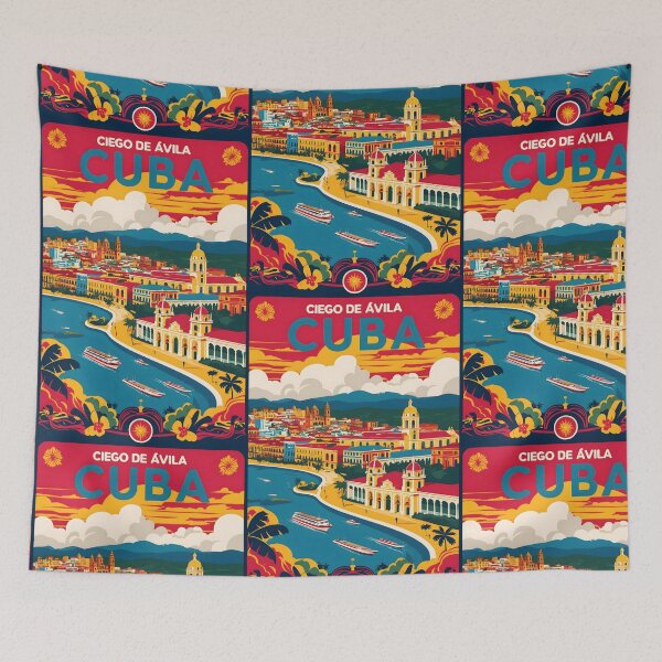 Item preview, Ciego de Avila Cuba Vintage Travel Tourism designed and sold by TravelersGems.