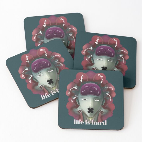 Item preview, Live is hard designed and sold by RidBou.