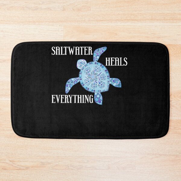 Item preview, Saltwater Heals Everything designed and sold by Kimberley King Art  King Art.