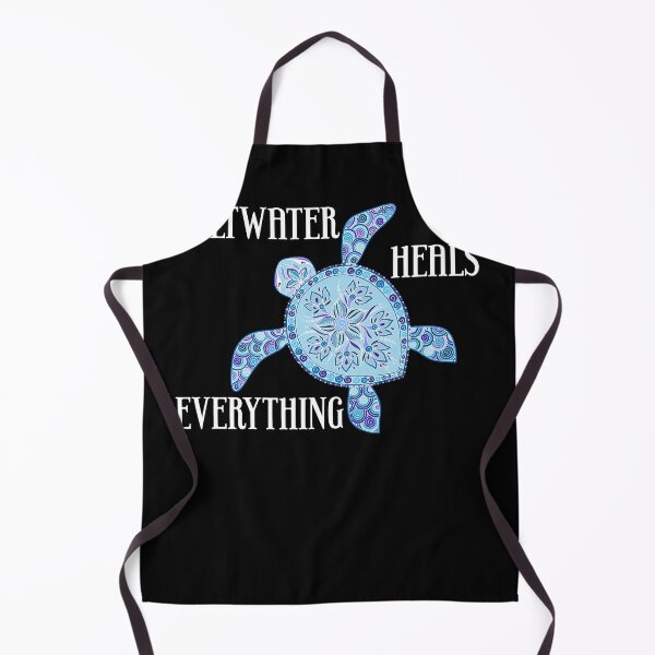 Item preview, Saltwater Heals Everything designed and sold by Kimberley King Art King Art.
