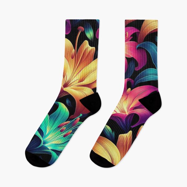 Item preview, Glowing Easter Lily Pattern Premium Cool Trendy Best Gift designed and sold by Imaginarium of Chaos falcon88 .