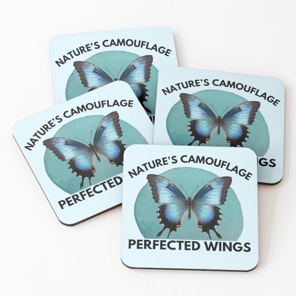 Item preview, Nature's camouflage, perfected wings. Mimicry in butterflies designed and sold by MySciPic.