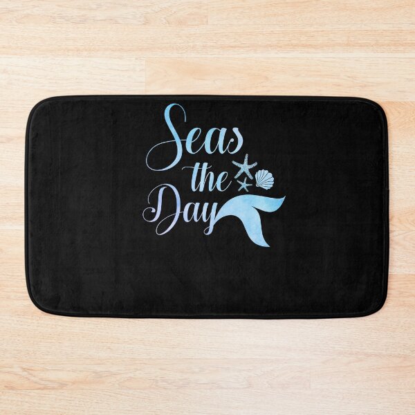 Item preview, Seas The Day Mermaid designed and sold by Kimberley King Art  King Art.