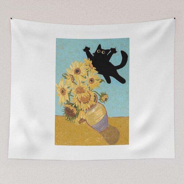 Item preview, Van Gogh's Cat designed and sold by Angry Swan Designs.
