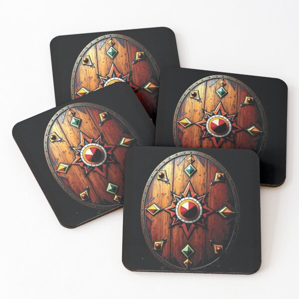 Item preview, Old Warrior Shield designed and sold by Dogandesighn.
