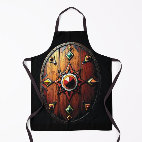 Item preview, Old Warrior Shield designed and sold by Dogandesighn.