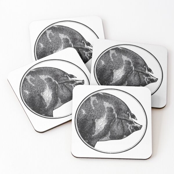 Item preview, Vintage Pig Illustration designed and sold by Donkey's Salad.