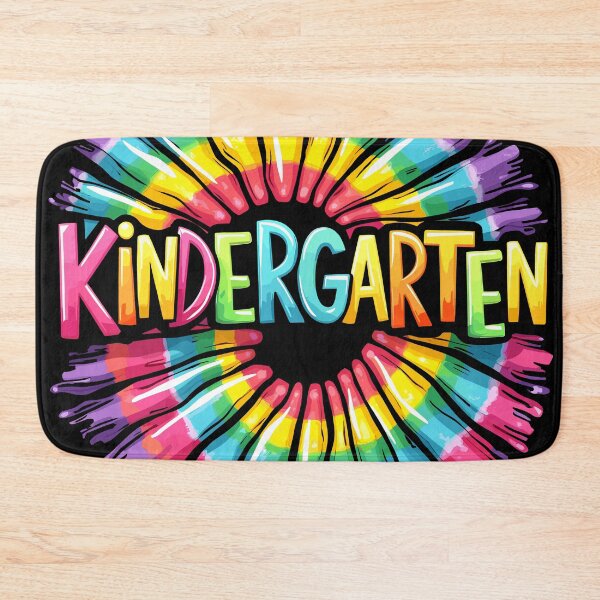 Item preview, Kindergarten Tie-Dye Rainbow Back to School designed and sold by Quirky Shirts.