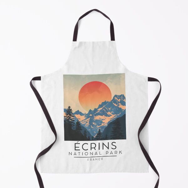 Item preview, A Vintage Travel Poster of Écrins National Park - France  designed and sold by GoodOldVintage.