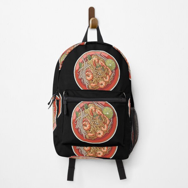 Item preview, Red Plate of Pad Thai For Thailand Foodies designed and sold by SubtleSplit.