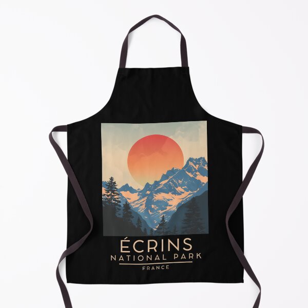 Item preview, A Vintage Travel Poster of Écrins National Park - France  designed and sold by GoodOldVintage.