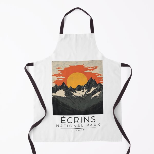 Item preview, A Vintage Travel Poster of Écrins National Park - France  designed and sold by GoodOldVintage.