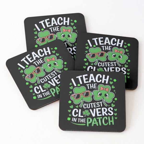 Item preview, Funny I Teach the Cutest Clovers in The Patch, Gift Four St Patreck's Day 2025 designed and sold by ArtByKatti.
