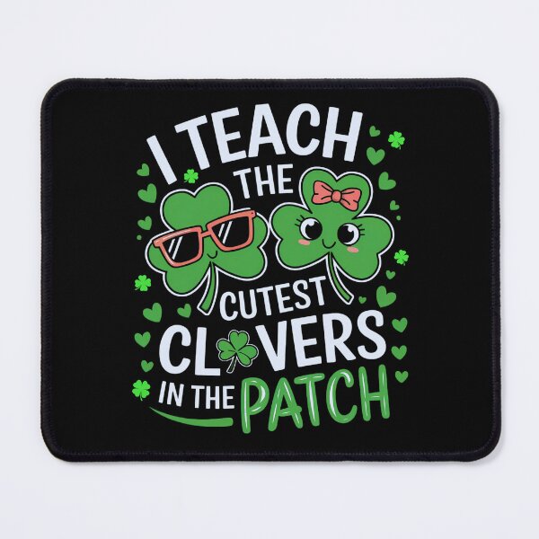 Item preview, Funny I Teach the Cutest Clovers in The Patch, Gift Four St Patreck's Day 2025 designed and sold by ArtByKatti.