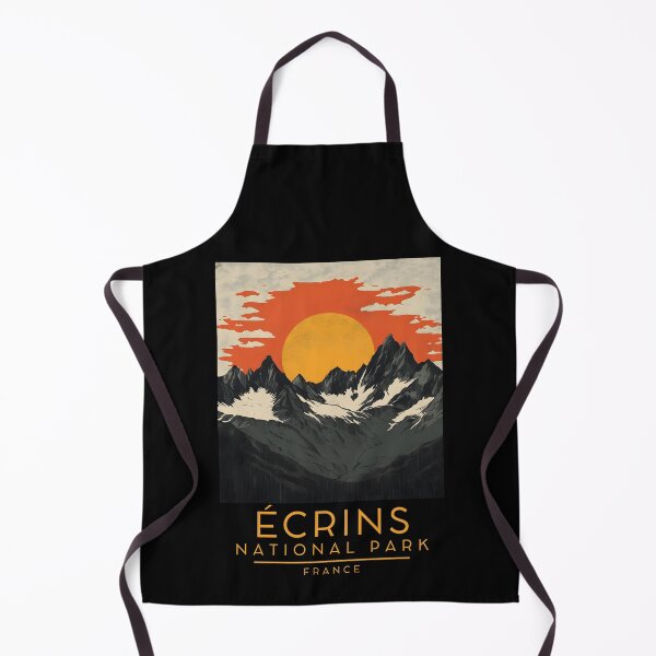 Item preview, A Vintage Travel Poster of Écrins National Park - France  designed and sold by GoodOldVintage.