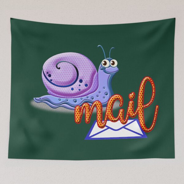 Item preview, snail mail designed and sold by poupoune.