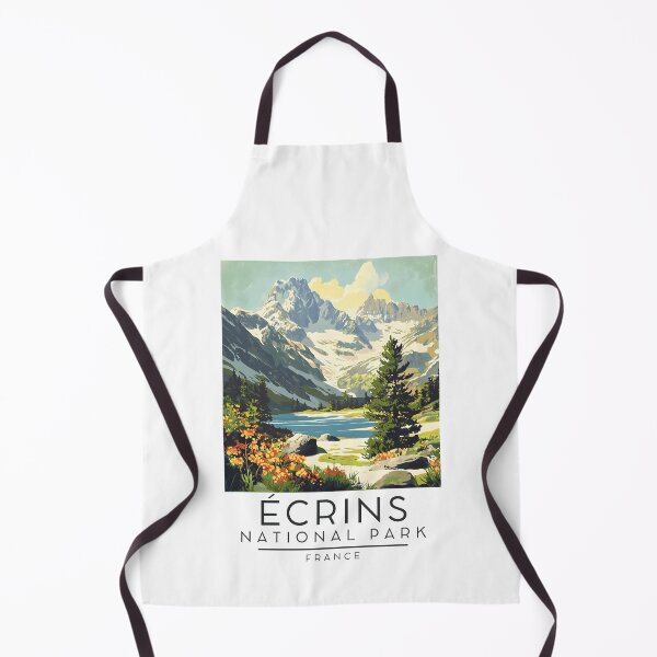 Item preview, A Vintage Travel Poster of Écrins National Park - France  designed and sold by GoodOldVintage.