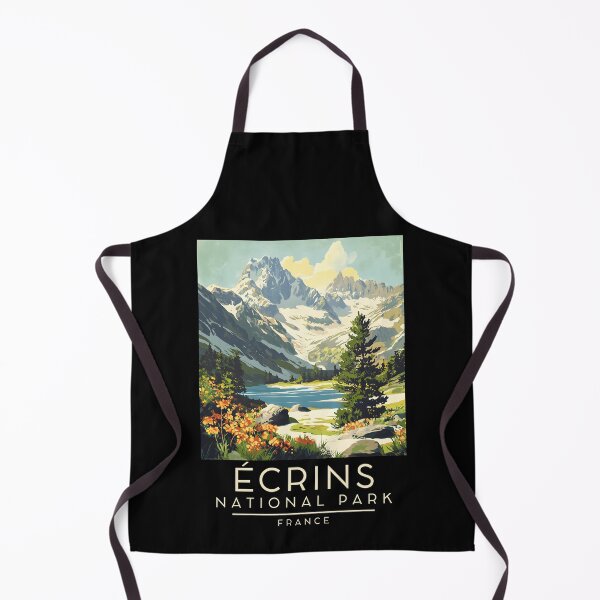Item preview, A Vintage Travel Poster of Écrins National Park - France  designed and sold by GoodOldVintage.