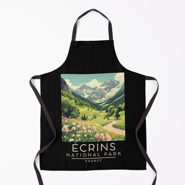 Item preview, A Vintage Travel Poster of Écrins National Park - France  designed and sold by GoodOldVintage.