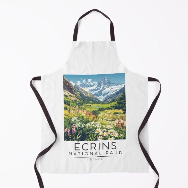 Item preview, A Vintage Travel Poster of Écrins National Park - France  designed and sold by GoodOldVintage.