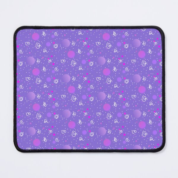 Item preview, Blue violet handdrawing lines and dots | original dot pattern with hand drawn line squiggle designed and sold by lausn.