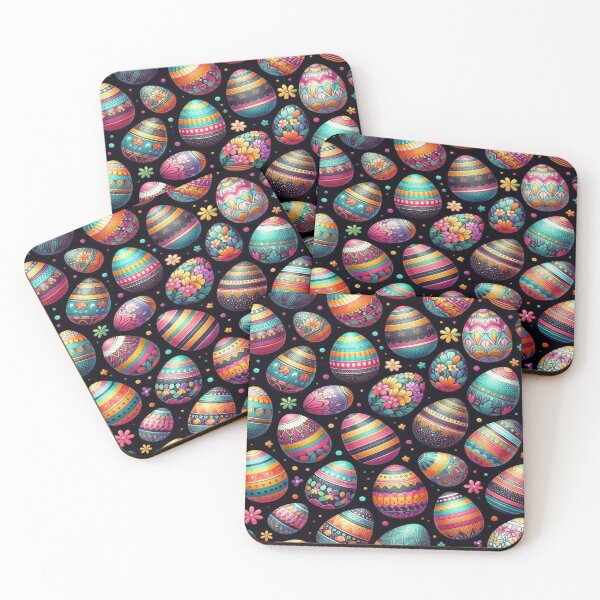 Item preview, Multicolored Easter Eggs Pattern Premium Cool Trendy Best Gift designed and sold by Imaginarium of Chaos falcon88 .