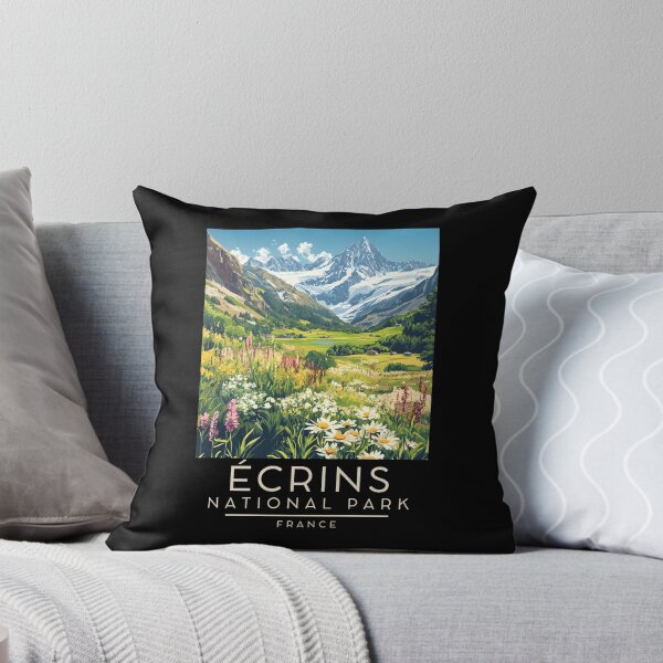 Item preview, A Vintage Travel Poster of Écrins National Park - France  designed and sold by GoodOldVintage.