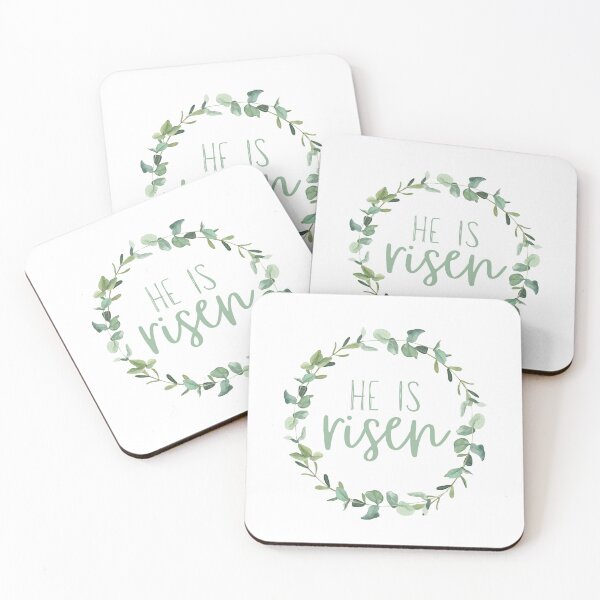 Item preview, He Is Risen—celebrate faith and renewal with this elegant spring design! designed and sold by LittleMiddleMomma.